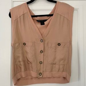 Marc by Marc Jacobs Silk Vest Blouse